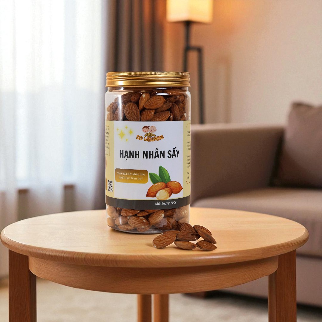 hanh nhan say lon 3-Photoroom Hạnh Nhân Sấy Hũ Lớn - Ảnh 1